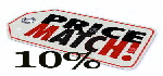 Price Match guarantee will beat any written estimate up to 10%