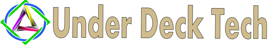 Underdecktech logo with multi colors