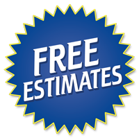Click here on the free estimate blue star  to fill out form to request an estimate!